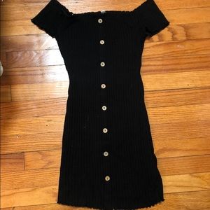 KNIT MINI DRESS